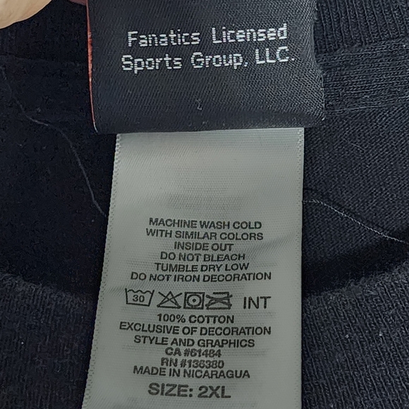 Harley Davidson Eagle Graphic T Shirt - Georgia - Men's 2XL - Picture 6 of 7